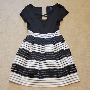 Black and White Dress